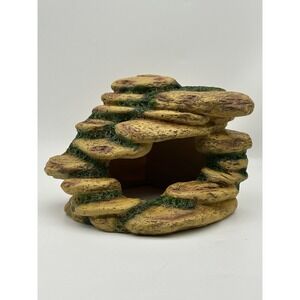Borlech Reptile‎ Tank Hideouts Cave Habitat Decor Aquarium Terrarium Faux Rock